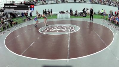 135 lbs Drew Swihart, Michigan Blue vs Zoe Osman, South Carolina