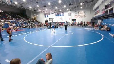 120 lbs Cons. Round 3 - Weston Inman, Big Horn Middle School vs Liam Pena, Alliance Middle School