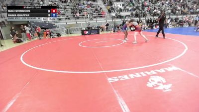 U20 Women - 62 lbs Champ. Round 1 - Maci Stemmons, CA vs Naima Ghaffar, IN