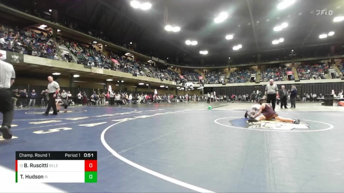 106 lbs Champ. Round 1 - Bobby Ruscitti, Montini vs Tyquez Hudson, Rock ...
