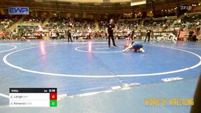 64 lbs Semifinal - Jack Lange, Sebolt Wrestling Academy vs Jair Almaraz, Shootbox