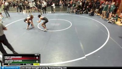 120 lbs Cons. Round 2 - Drayden Gaither, Moses Lake vs Cruz Hernandez, Moses Lake