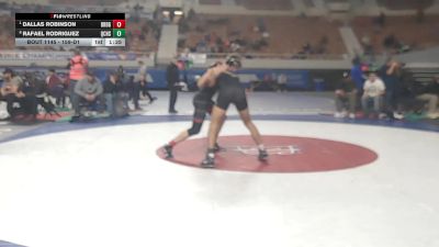 159-D1 Quarterfinal - Dallas Robinson, Desert Ridge High School vs Rafael Rodriguez, Queen Creek High School