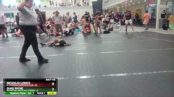 48 lbs Cons. Semi - Duke Payne, Roundtree Wrestling Academy vs Nicholas Lodico, FL Scorpions Wrestling Club