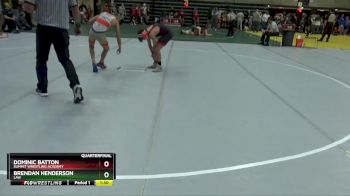 110 lbs Quarterfinal - Brendan Henderson, LAW vs Dominic Batton, Summit Wrestling Academy