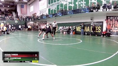 190 lbs Cons. Round 4 - Cort Zahorchak, Olmsted Falls vs Aydan Thress, Lancaster