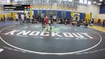 120 lbs Round 2 (8 Team) - Thomas Kupsch, Talon WC vs Terry Milam, Buchholz