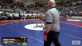 4A 165 lbs Semifinal - Lakoda Caldwell, Glen Rose vs Landry Patrick, Ashdown