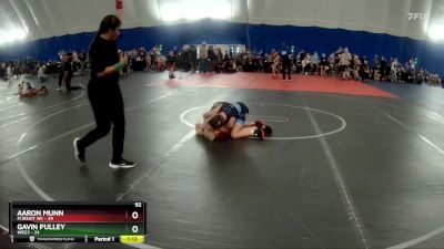 92 lbs Round 2 (3 Team) - Aaron Munn, Pursuit WC vs Gavin Pulley, WEG3