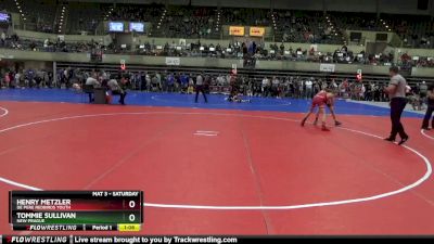 102 lbs Champ. Round 1 - Henry Metzler, De Pere Redbirds Youth vs Tommie Sullivan, New Prague