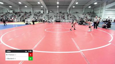 113 lbs Round Of 32 - Miguel Franco, CO vs Issac Boulard, ME