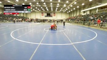 197 lbs Cons. Semi - Bryson Tibbs, Cortland vs Simon Lingle, Brockport