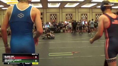 135 lbs Finals (8 Team) - Graeden Lackett, Frost Gang vs Blake Fry, Death Squad