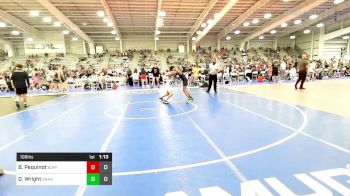106 lbs Rr Rnd 5 - Braydon Pequinot, Buffalo Valley White vs Dominic Wright, Granby Rollers
