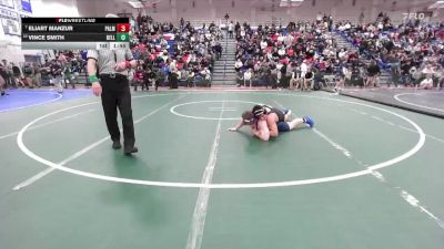 Boys 175 lbs Champ. Round 1 - Eliart Manzur, Palma Boys vs Vince Smith, Bellarmine Boys