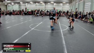 72 lbs Round 5 (6 Team) - Matthew Bly, Mat Assassins vs Jaxon Sierra, JOURNEYMEN