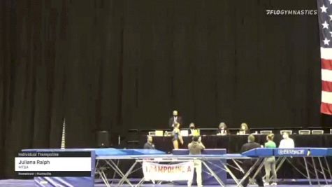 Juliana Ralph - Individual Trampoline, MTGA - 2021 USA Gymnastics Championships