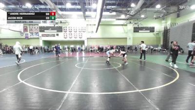 126 lbs Cons. Round 3 - Andre Hernandez, BANNING vs Jacob Rice, El Camino Real