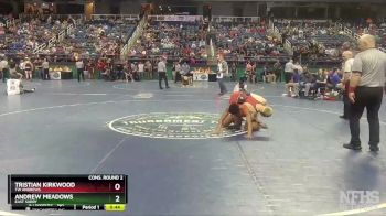 2A 160 lbs Cons. Round 2 - Andrew Meadows, East Surry vs Tristian Kirkwood, TW Andrews