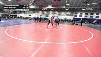 285 lbs Cons. Round 4 - Nicolas Rodriguez, Eastern Oregon University (OR) vs Bryce Wheatley, Southeastern