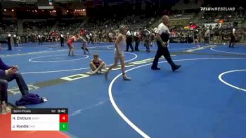 67 lbs Semifinal - Hudson Chittum, Boom Ranch vs Jaxon Randle, Chickasha Wrestling