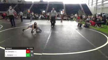 43 lbs Rr Rnd 7 - Preston Daniels, Mat Time WA vs Maddox Urata, Granite WC