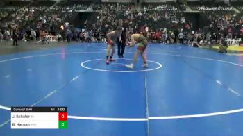 157 lbs Consolation - Jaxon Schafer, Boone Central vs Ben Hansen, Missouri Valley Wrestling Club