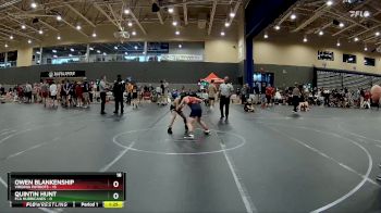 84 lbs Round 2 (4 Team) - Quintin Hunt, FCA Hurricanes vs Owen Blankenship, Virginia Patriots