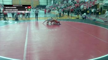 285 lbs Cons. Round 2 - Kevin Alvarez, Missouri Valley vs Matthew Hobbs, Quincy