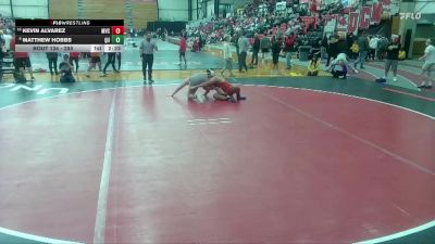 285 lbs Cons. Round 2 - Kevin Alvarez, Missouri Valley vs Matthew Hobbs, Quincy