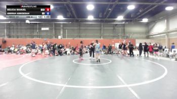 69 kg Rr Rnd 1 - Belicia Manuel, Michigan Wrestling Academy - GHSE vs Amirah Abegesah, Maryland Mana - GHSE