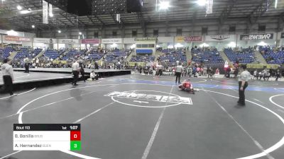 113 lbs Final - Brevyn Bonilla, Brush Wrestling Club vs Athena Hernandez, Buena Vista