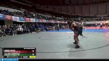 285 lbs Finals (2 Team) - Colden Dorfman, University Of Virginia vs Jaron Smith, University Of Maryland