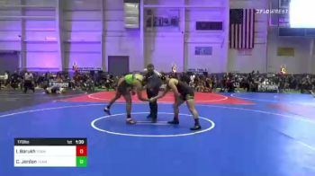 170 lbs Round Of 16 - Isaac Barukh, Team Thunder vs Cael Jordon, Team Vision Quest Red