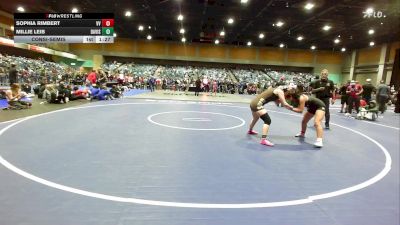 130 lbs Consolation - Sophia Rimbert, Volcano Vista vs Millie Leib, Davis