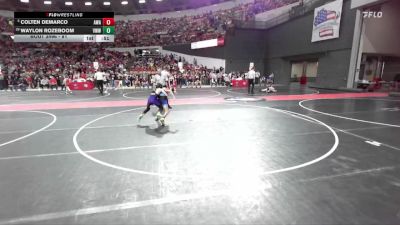 81 lbs Quarterfinal - Colten DeMarco, Askren Wrestling Academy vs Waylon Rozeboom, Stoughton Vikings Wrestling Club