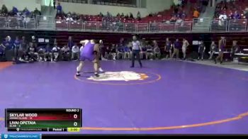 220 lbs Round 2 (3 Team) - Skylar Wood, Grand Island vs Livai Opetaia, Blair