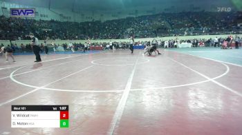 160 lbs Round Of 32 - Vann Wildcat, Pawhuska vs Damarius Moton, McAlester