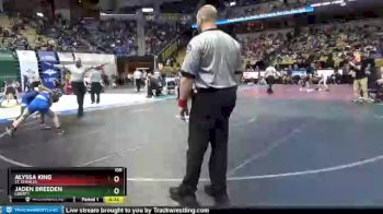 105 lbs 3rd Place Match - Alyssa King, St. Charles vs Jaden Breeden, Liberty