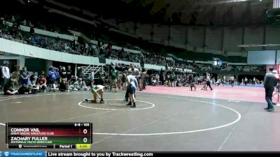 105 lbs Cons. Round 2 - Connor Vail, Great Bridge Wrestling Club vs Zachary Fuller, Smithfield Youth Wrestling