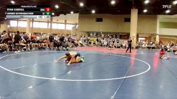 132 lbs Round 2 (6 Team) - Asher Schwabacher, Skull & Crossbones vs Ryan Carroll, BRAWL White