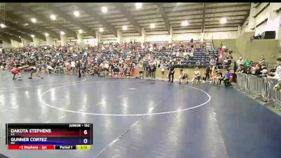 152 lbs Quarterfinal - Dakota Stephens, CA vs Gunner Cortez, NV