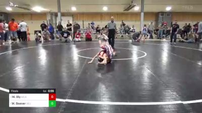 62 lbs Final - Matthew Bly, Wilkes-Barre vs Wyatt Beaver, Selinsgrove