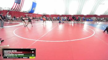 157 lbs Quarters & Wb (16 Team) - Shaunn Reyes, Pequot Lakes/Pine River Backus Roadcrew vs Alexander (AJ) Demos, IL Top Dawgs NAVY