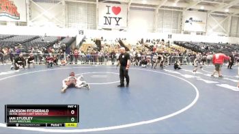 67 lbs Cons. Round 4 - Ian Studley, Olean Wrestling vs Jackson Fitzgerald, Hilton Junior Cadet Wrestling