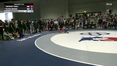 57 lbs Quarters - Anthony Knox, Spartan Combat RTC/ Titan Mercury Wrestling Club (TMWC) vs Blake Beissel, Minnesota - RTC