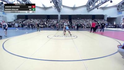 115-J lbs Consi Of 4 - Jaquod Rodgers, Northern Delaware Wrestling Academy vs Mason Atallah, New England Gold