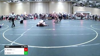 123 lbs Round Of 64 - David Daniels, Granite WC vs Kylan Ooton, Prodigy Wrestling