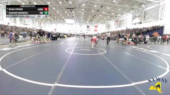 120 lbs Champ. Round 1 - Easton Monego, Beaver River Wrestling vs Evan Cross, Hilton Jr Cadets Wrestling Club