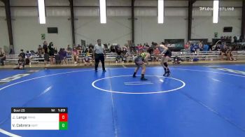 123 lbs Quarterfinal - Jayden Lange, Pomona Elite vs Violet Cabrera, Northern Elite Pitbulls